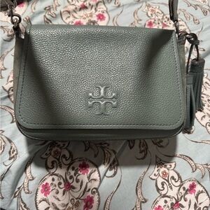 Tory Burch Sage Leather Crossbody Bag